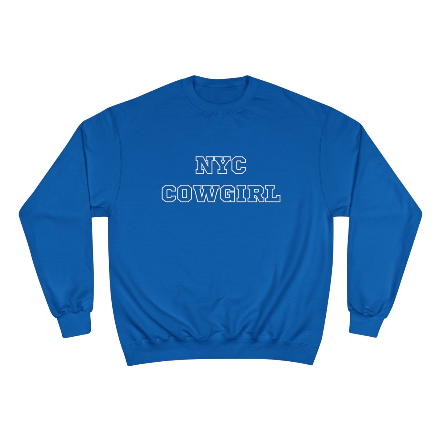 NYC Cowgirl Champion Crewneck