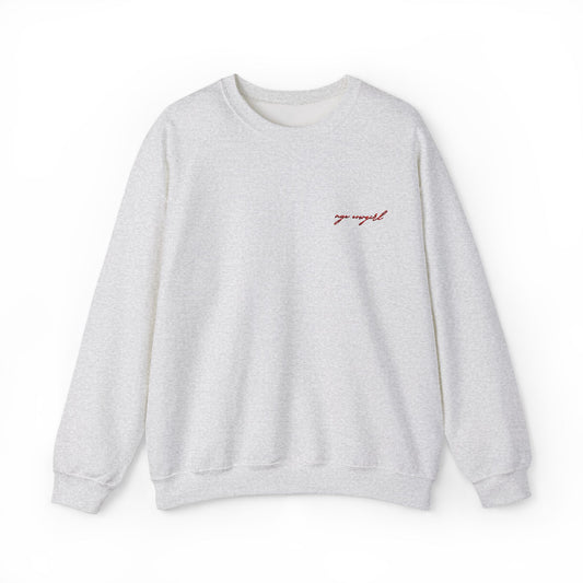 Embroidered NYC Cowgirl Crewneck