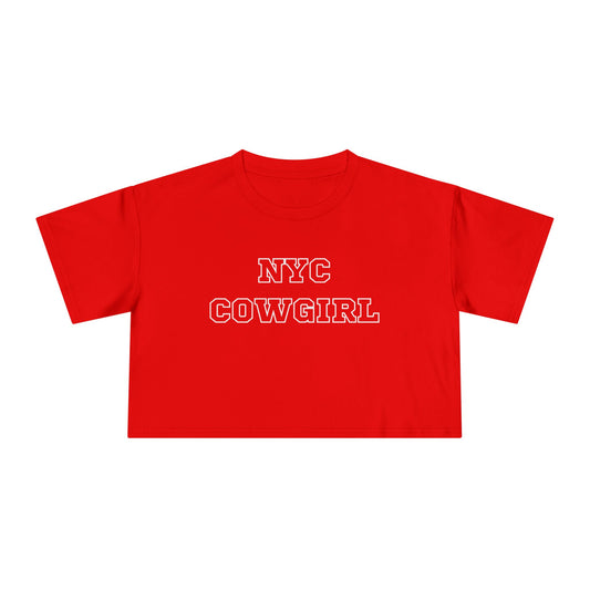 NYC Cowgirl Women's Crop Tee